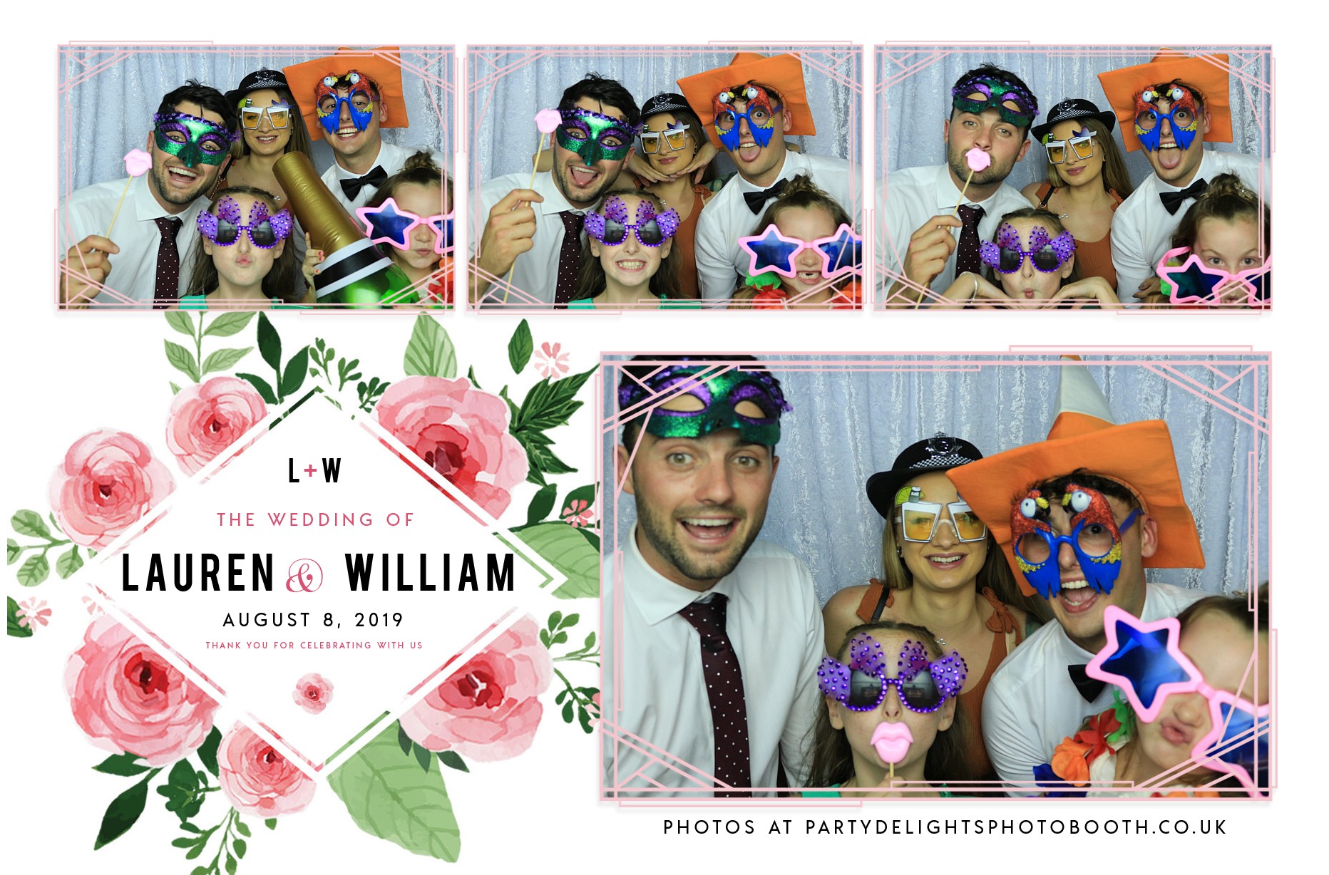 Lauren and Will’s Wedding - Prints | View more photos from the event at gallery.partydelightsphotobooth.co.uk/u/PartyDelightsPhotoBooth/Lauren-and-Will’s-Wedding-Prints